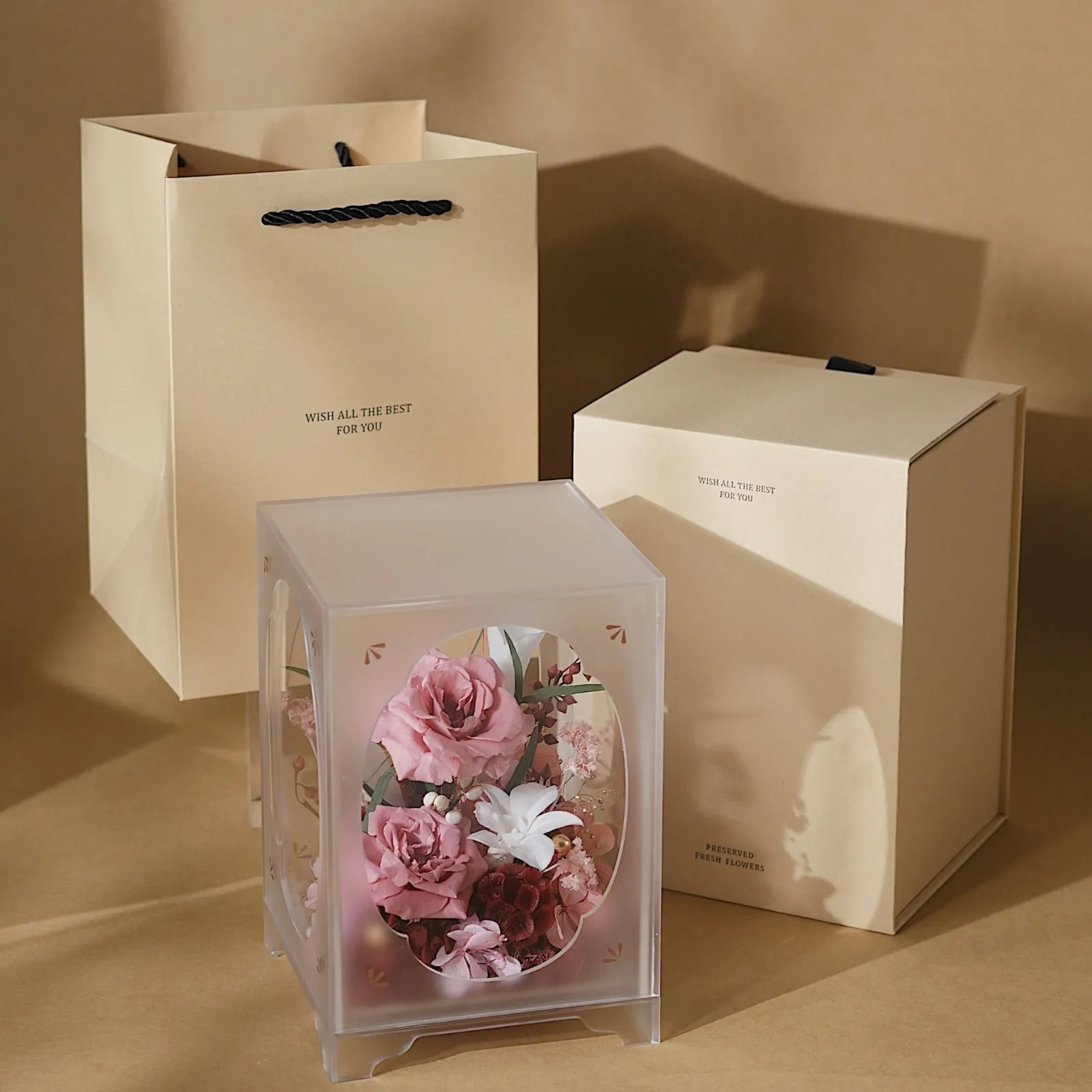 Hand-finished gift packaging
