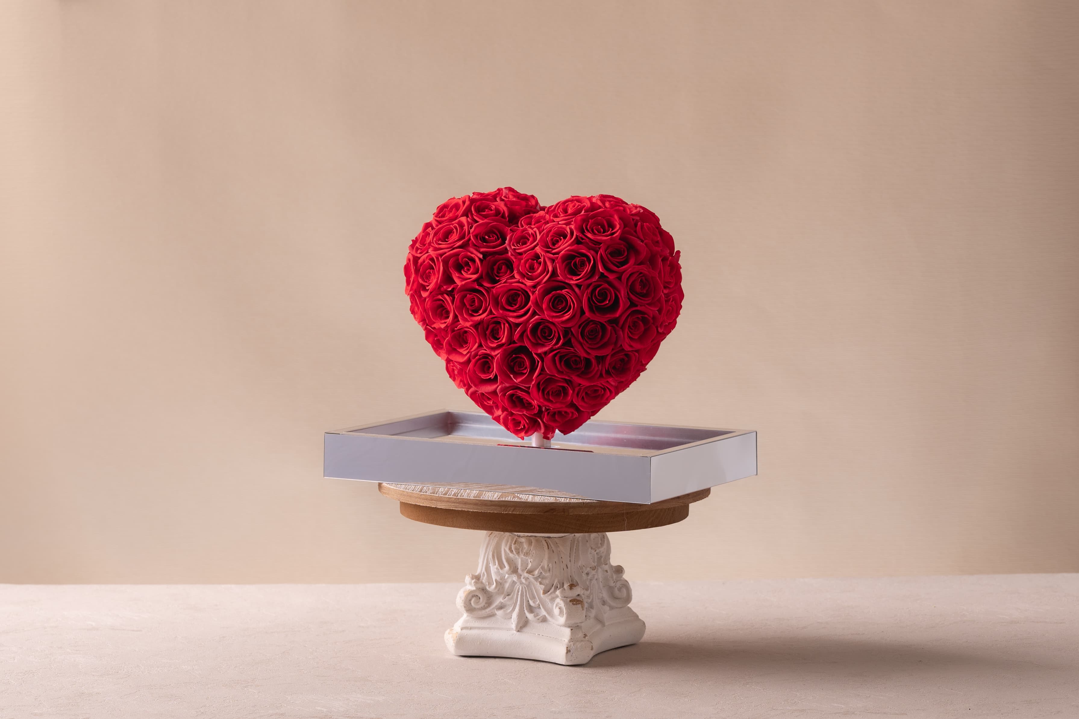 Blooming Heart | 99 Red Preserved Roses craft